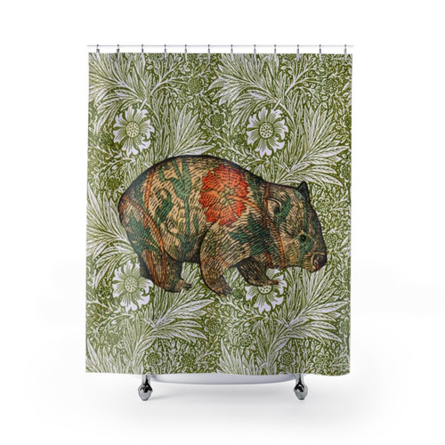 Quirky Wombat Shower Curtains by Rossetti & Morris