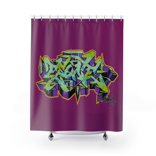 Urban Graffiti Shower Curtains