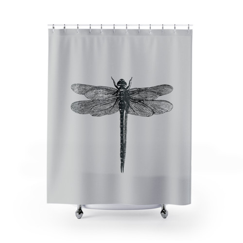Dragonfly Shower Curtains: Eco-Friendly Nature Decor