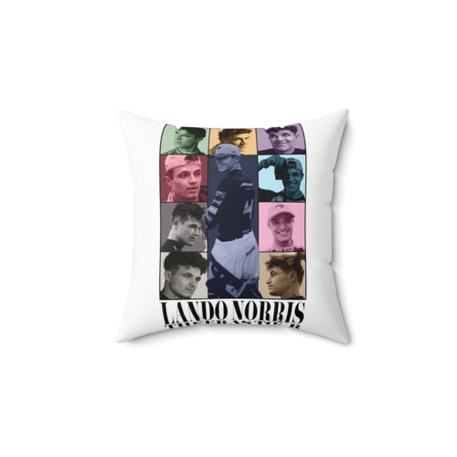 Lando Norris F1 Racer Pillow