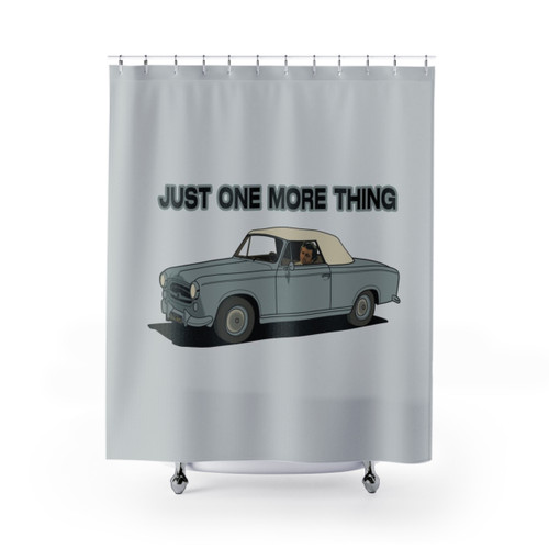 Columbo Driving Shower Curtains