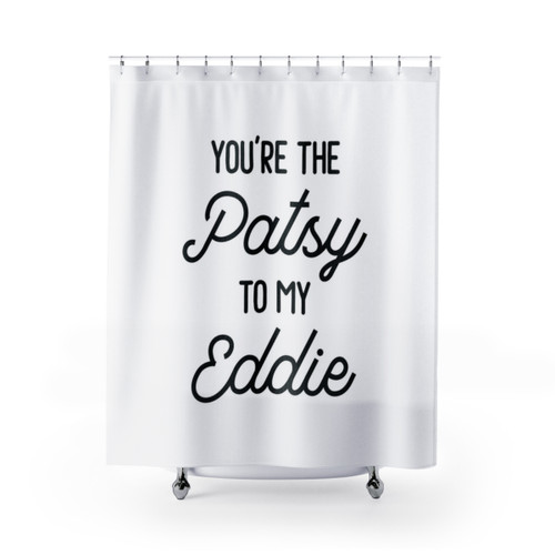 Ab Fab Shower Curtains featuring Patsy and Eddie