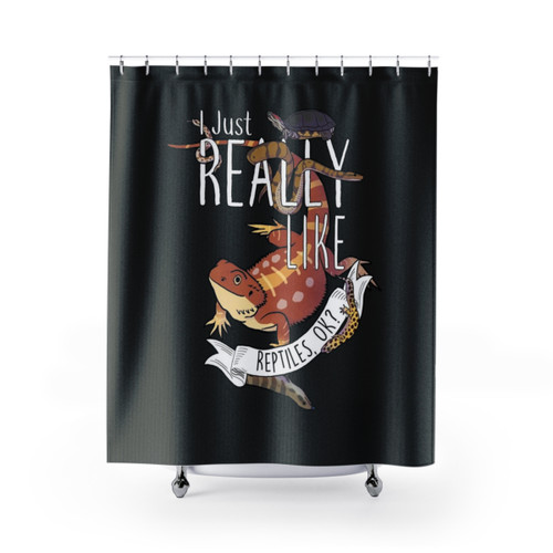 Reptile Lover Shower Curtains