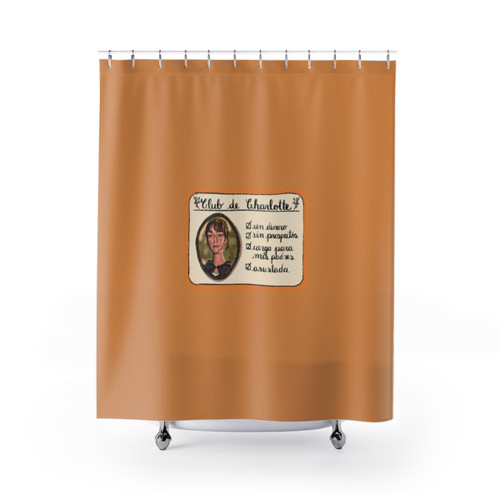 Elegant Jane Austen Inspired Charlotte Club Shower Curtain