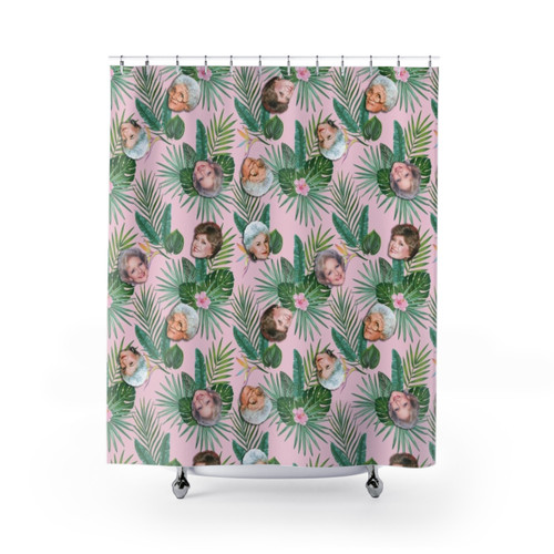 Golden Girls Shower Curtains featuring iconic TV characters