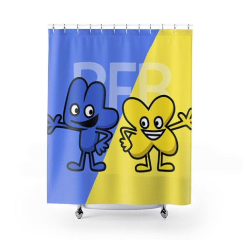 BFB 4 and X Design Shower Curtains