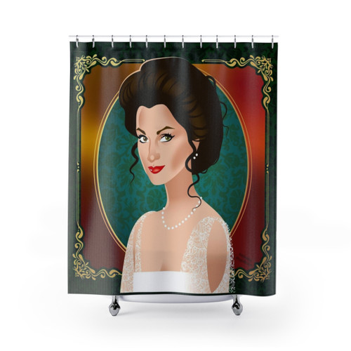 Elise McKenna Shower Curtains - Inspired by Classic Romance