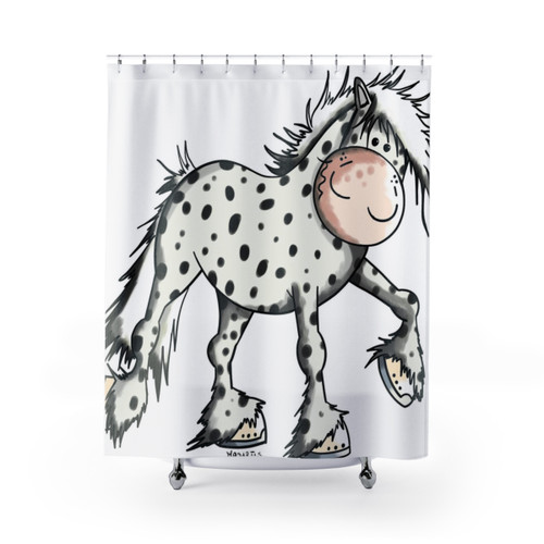 Funny Horse Shower Curtain