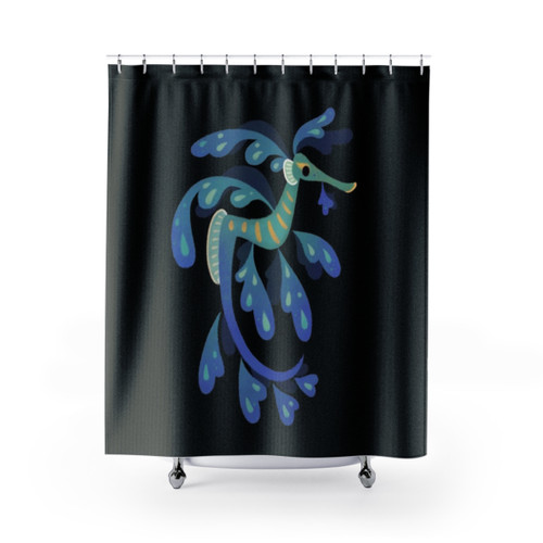 Colorful Sea Dragon Shower Curtain