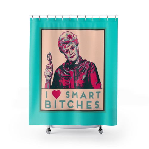 Jessica Fletcher Smart B****es Shower Curtains