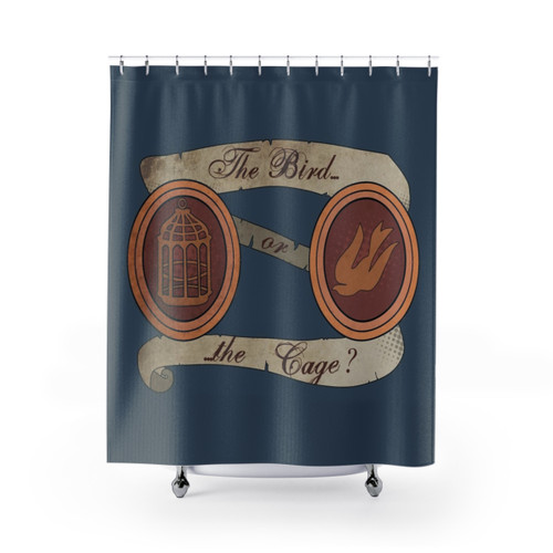 Bioshock Infinite Inspired Shower Curtains