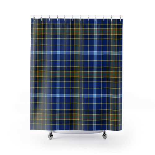 Clan Knox Tartan Shower Curtains - Scottish Plaid Bathroom Decor