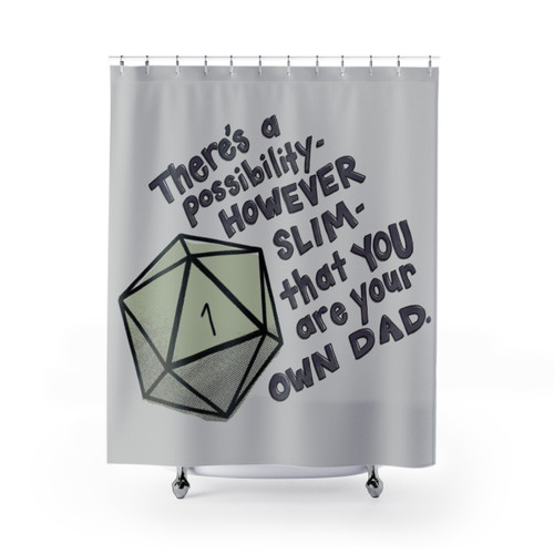Gorgug Critical Dad Shower Curtain