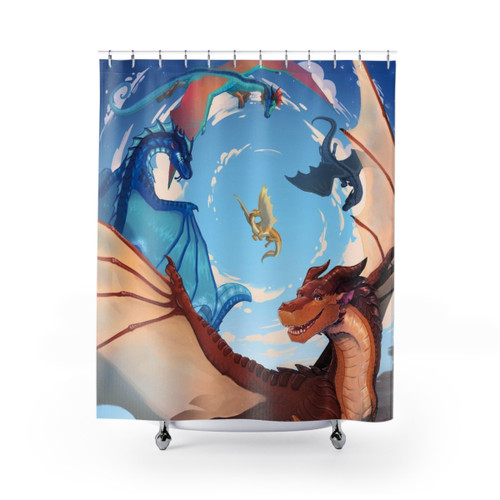 Wings of Fire Dragonets of Destiny Shower Curtain