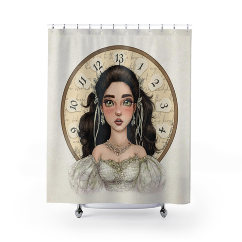 Labyrinth Ball Shower Curtains - Fantasy Adventure Design
