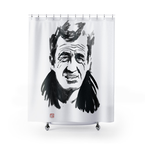 Jean Paul Belmondo Themed Shower Curtains