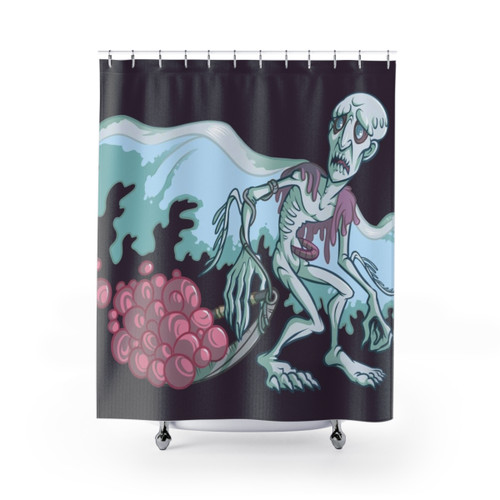 Bloodborne Orphan of Kos Shower Curtain