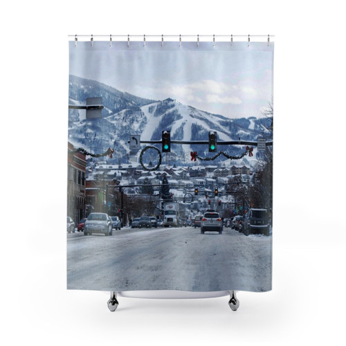 Steamboat Springs Colorado Shower Curtains