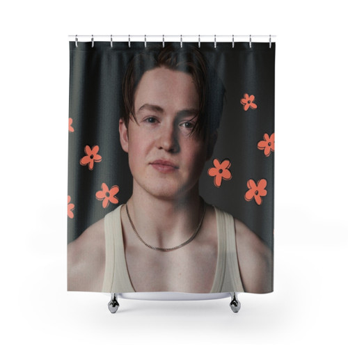 Kit Connor Flowers Shower Curtains