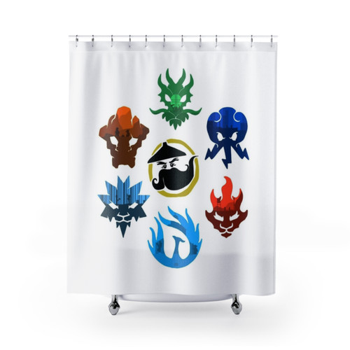 LEGO Ninjago Themed Shower Curtain
