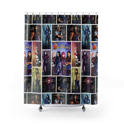 Descendants Collages Shower Curtain