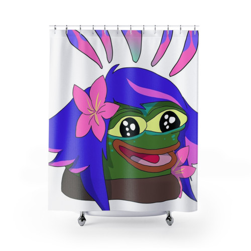 neeko Pepe League of Legends Shower Curtain