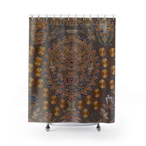 Tao Shower Curtain - Elegant Chinese-Inspired Design