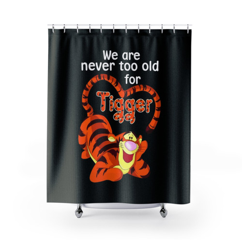 Tigger Shower Curtain - Fun Bathroom Decor