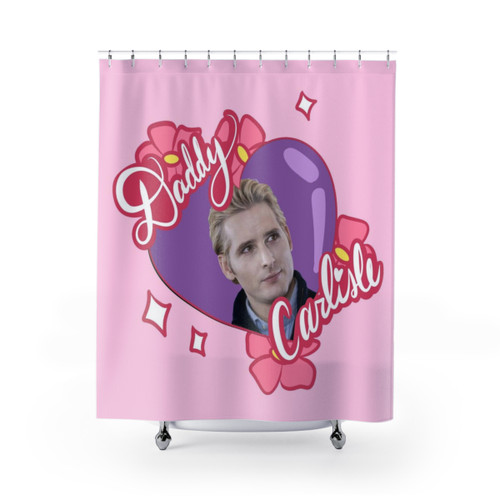 Father Carlisle Twilight Shower Curtains