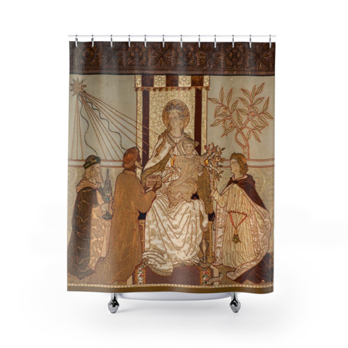 Embroidered Ecclesiastical Shower Curtains