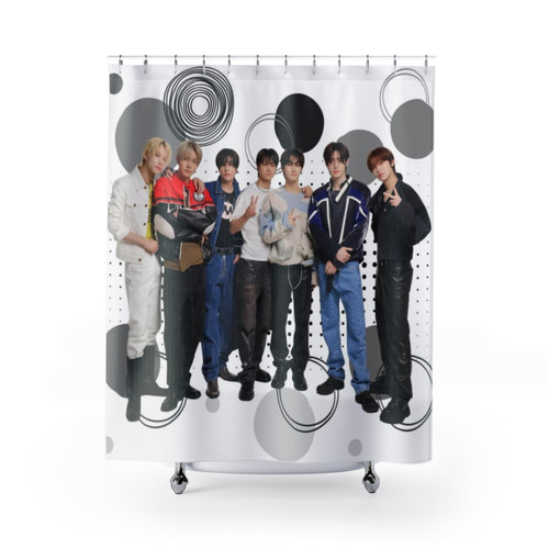 Enhype KPOP Shower Curtains featuring Enhypen Band Members