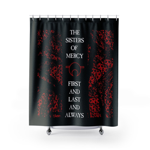 Gothic Shower Curtains - The Sisters of Mercy Design