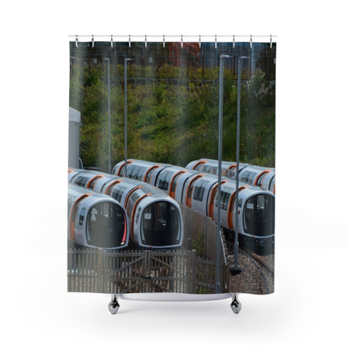 Scotland Subway Shower Curtains