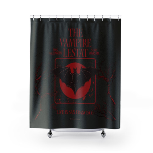 The Vampire Lestat Concert Poster 12 Shower Curtain