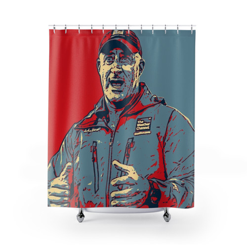 Jim Cantore Weatherman Shower Curtains