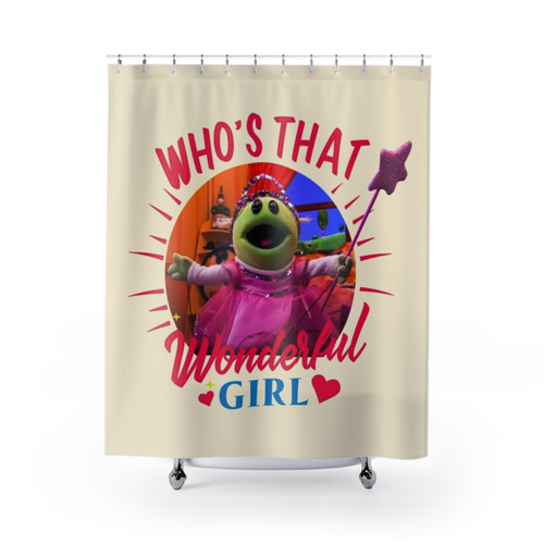 Nanalan: Who's That Wonderful Monster Girl? Shower Curtains