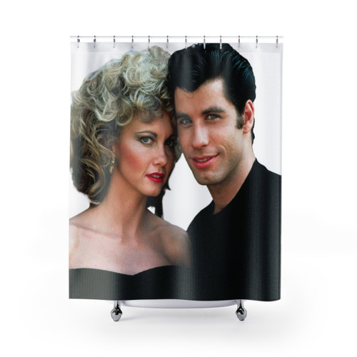Grease Movie-Themed Shower Curtain