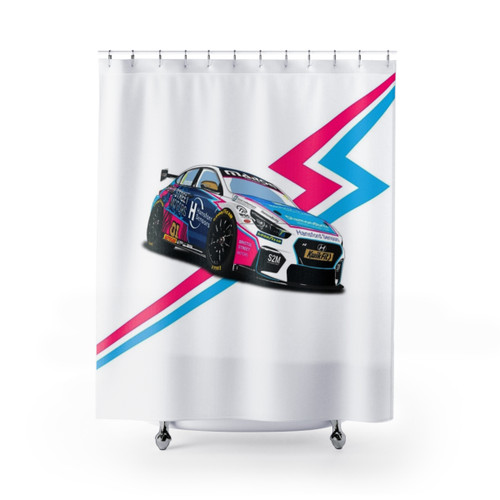 BTCC Champion Shower Curtains for Motorsport Fans