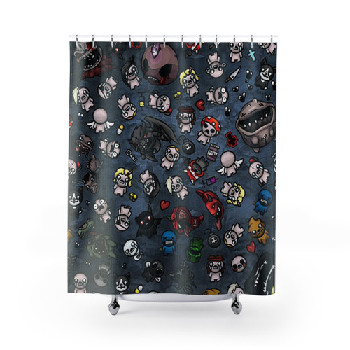 The Binding of Isaac Shower Curtains