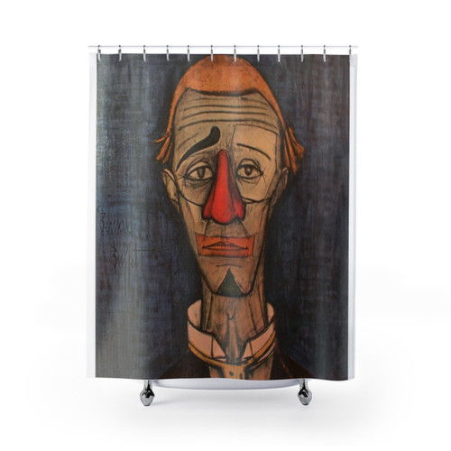 Bernard Buffet Expressionist Shower Curtains