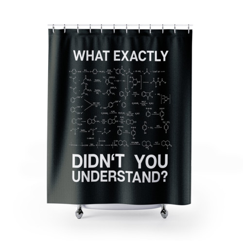 Chemistry Chemist Gift Shower Curtains