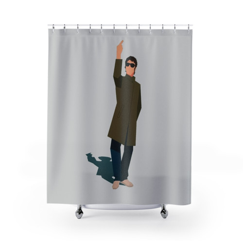 Liam Gallagher Inspired Shower Curtain