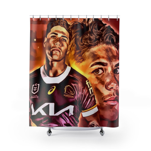 Reece Walsh Shower Curtains - Stylish Footy-Inspired Designs