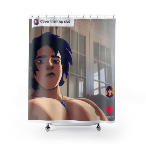 Stardew Valley Sebastian Themed Shower Curtains