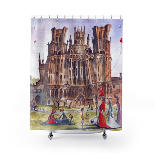Wells Cathedral, Somerset Shower Curtains