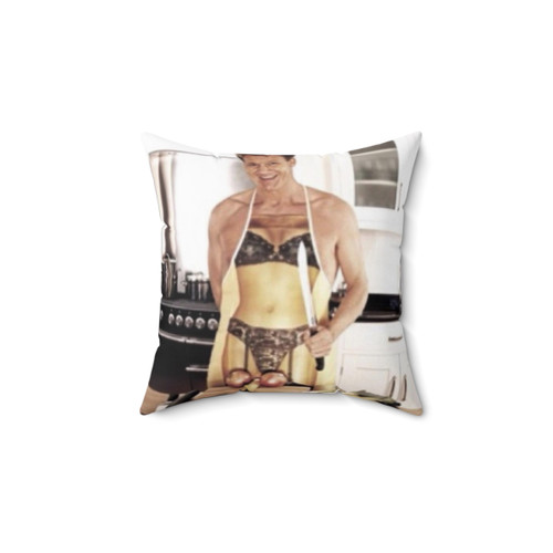 Gordon Ramsay Themed Throw Pillow
