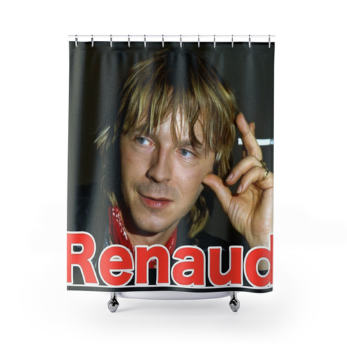 Renaud Cigarettes Shower Curtain - Inspired by French Artist