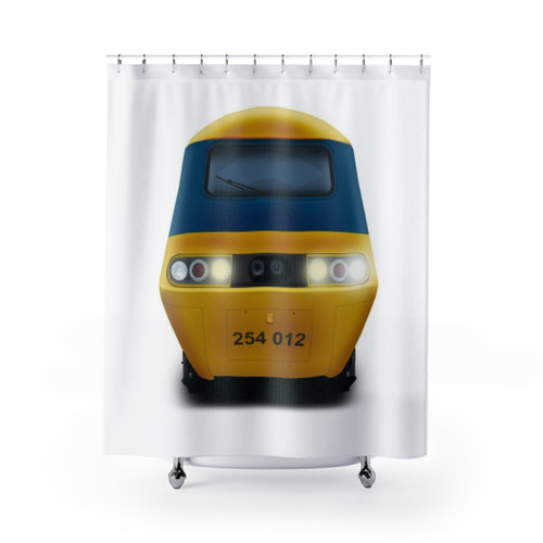 Intercity 125 Train Shower Curtain