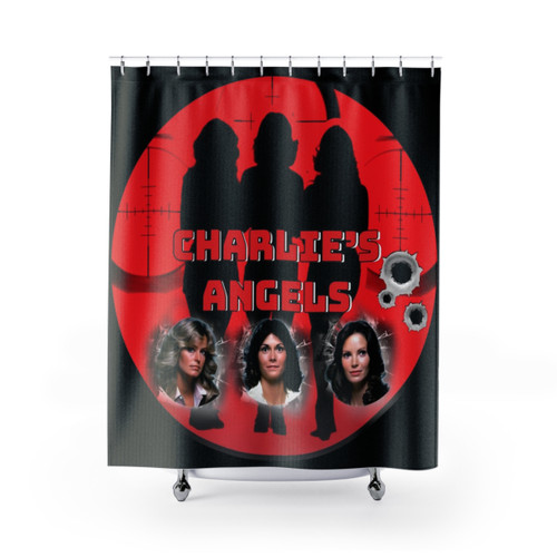 Charlie's Angels TV Show Shower Curtains