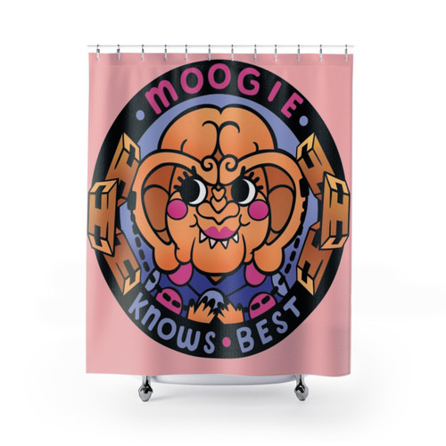 Moogie Knows Best Latinum Collection Shower Curtains